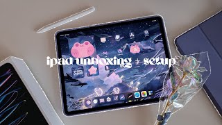 setting up my 2022 iPad Pro M2 129quot [upl. by Lejna716]