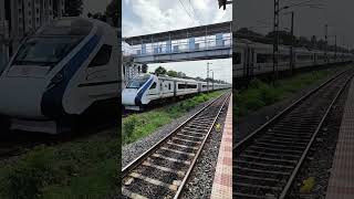 Tirunelveli  Chennai Egmore Vande Bharat Express blasting 120kmph vandebharatexpress indian [upl. by Ahsiral]