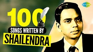 Top 100 Songs of Shailendra  शैलेन्द्र के 100 गाने  HD Songs  One Stop Jukebox [upl. by Annelise]