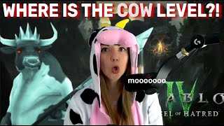 Diablo 4  Where is the COW level [upl. by Cordeelia]