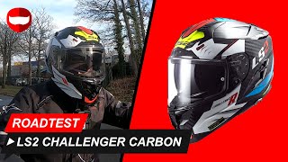 LS2 Challenger Carbon  Review and RoadTest  ChampionHelmetscom [upl. by Yeldua]