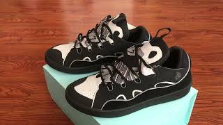 Best Replica Lanvin Curb Sneakers Black Grey [upl. by Zarah]