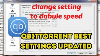 qBittorrent Best Settings 2023 Speed up your downloads Updated From qbittorrent best settings 2022 [upl. by Gosnell333]