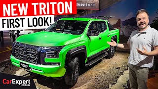 2024 Mitsubishi TritonL200 Detailed walkaround review of the new twinturbo TRITON [upl. by Esylle]