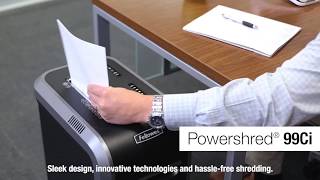 Fellowes Powershred 99Ci Shredder  Product Overview [upl. by Otrebire550]