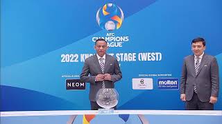 Live Stream  ACL2022 Knockout Stage  Official Draw WEST [upl. by Liagabba]