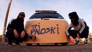 Tripaloski Videoclip  Tri Poloski Three Stripes car  Tunning Hard Bass [upl. by Ardna580]