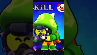 Skill🤡 VS Skill☠️brawlstars keşfet [upl. by Aidnama]