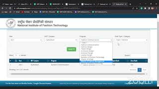 How to fill preferences for NIFT Counselling [upl. by Acisey]