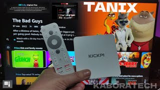 TV box Android 4K KICKPI KP1 [upl. by Juanita]