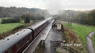 26102024 diesel and steam train spotting at Bury [upl. by Munniks840]