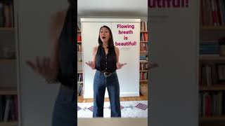 Breath exercise to unlock your singing SHORTS [upl. by Benedict]