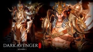 Dark Avenger 3  Berserker lvl 60 All Skills  Ultimate  CBT  Android on PC  F2P  KR [upl. by Enautna]