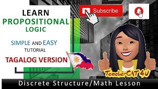 Propositional Logic TAGALOG [upl. by Liborio]