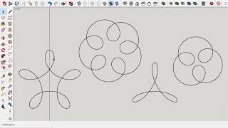 Trochoid SketchUp [upl. by Ttekcirc973]