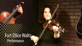 Fort Ellice Waltz  Canadian Fiddle Lesson by Patti Kusturok [upl. by Garlen]