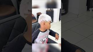 Hair color transformation  hair color tutorial  hair color  haircolor boyshaircolor buzzcut [upl. by Behah760]