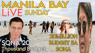 Manila Bay Dolomite Beach LiVE Update Today July 142024 dutertelegacy [upl. by Swayne]