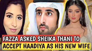 Fazza SCARED For Sheikha Thani How will She REACT Hamdan REMARRYING EX WIFE [upl. by Yolanda889]