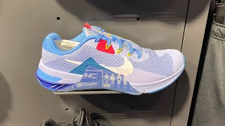 Nike Metcon 7 AMP Light MarineUniversity BlueDeep Royal BlueWhite  Style Code DH3382504 [upl. by Neille]