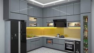 modular kitchen full video  modular kitchen colour combination  modular kitchen fitting video [upl. by Lessirg]