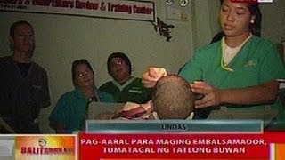 BT Pagaaral para maging embalsamador tumatagal ng 3 buwan [upl. by Okihcim142]