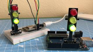 Arduino Traffic Light Demo [upl. by Verneuil333]