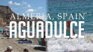 Aguadulce Almeria Spain  Marina Beach Playa Town [upl. by Lapo]