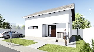 Proiect casa ALLENA  P  M  5 camere  110 mp [upl. by Erdrich]