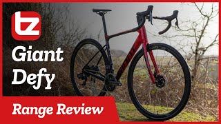 Giant Defy  Range Review  Tredz Bikes [upl. by Ellenrad644]