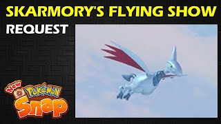 Skarmorys Flying Show 4 Star Request  New Pokemon Snap Guide amp Walkthrough [upl. by Wittenburg868]