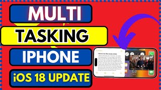 How to use split screen on iPhone  iOS 18 [upl. by Nyletac]