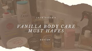 Leahs Vanilla Must Haves Review [upl. by Anitsrik]