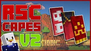 RSC Custom Cape Pack v2 download available  Bedrock Edition [upl. by Ellienad]