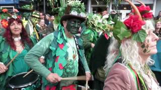 Jack in the Green Hastings May Day 2017 [upl. by Annahael]