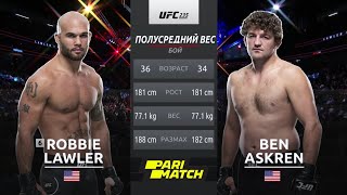 Ben Askren vs Robbie Lawler HD Highlights [upl. by Neenaj742]