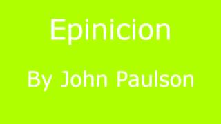 Epinicion by John Paulson [upl. by Anaidirib]