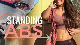 Flat Abs in 5 Minutes  Standing Abs Workout To Reduce Your Abdomen [upl. by Oek690]