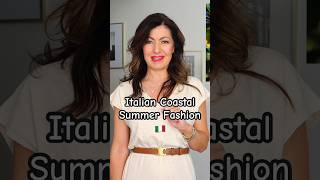 Italian Coastal Summer Fashion fashionover40 summerfashion italianfashion style [upl. by Sesiom640]