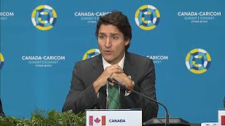 Prime Minister Trudeau cochairs CARICOM meeting on global finance – October 18 2023 [upl. by Bel]