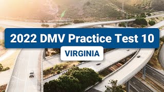 2023 Virginia DMV Practice Test 10 [upl. by Khano]