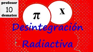 TRUCOS ley de desintegracion radiactiva ejercicios resueltos 02 [upl. by Nageek815]