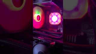 Water Cooler Corsair H55 RGB corsair watercooler watercooling pc nvidia [upl. by Namzzaj778]