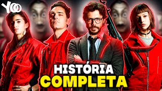 Resumo de La Casa de Papel A HISTÓRIA EM ORDEM CRONOLÓGICA [upl. by Phare]