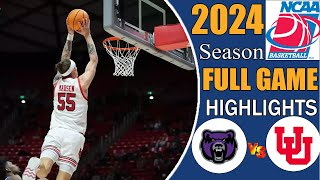 Utah vs Central Arkansas Highlights College mens Basketball 202425  Ncaa basketball 2024 [upl. by Atiuqet563]