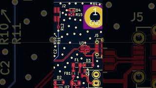 Layout of my STM32 PCB Design pcbdesign kicad electronicsdesign pcb engineering [upl. by Daphne873]