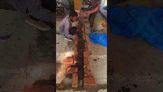 Concrete small beam work shorts teluguconstruction trending [upl. by Calan365]