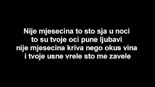 Toše ProeskiMjesečina LYRICSTEKSTTEXT [upl. by Ainud641]