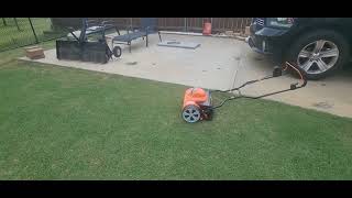 Yardforce Reel mower extended review [upl. by Damahom]