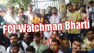 FCI Watchman Punjab amp Haryana Bharti 2023 Live Video Delhi Headquarters [upl. by Kirimia89]